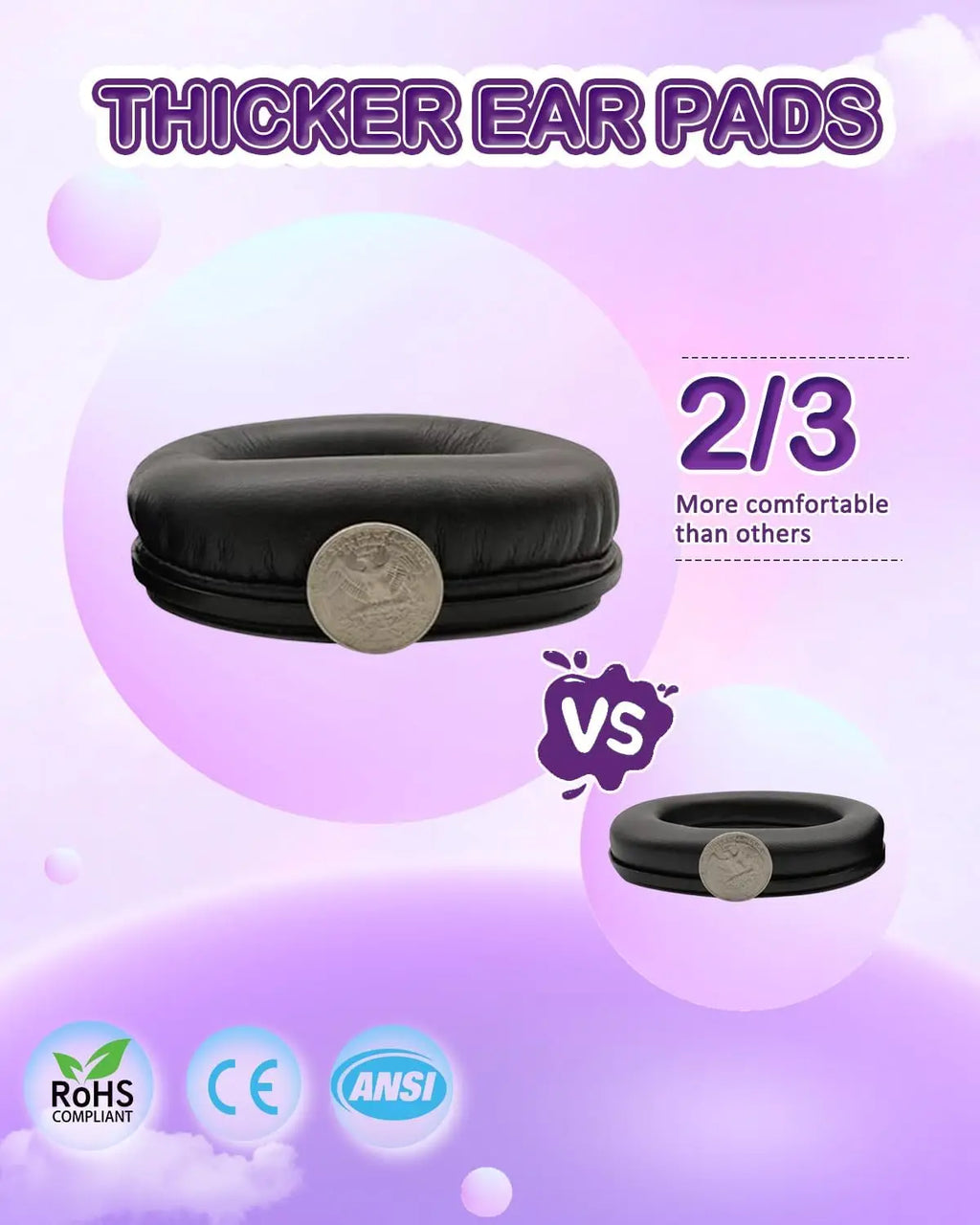 ZOHAN Kids Ear Protection Headphones Noise Reduction Ear Muffs for Autism Toddler Childhood Ear Defenders Sleep Soundproof Gift