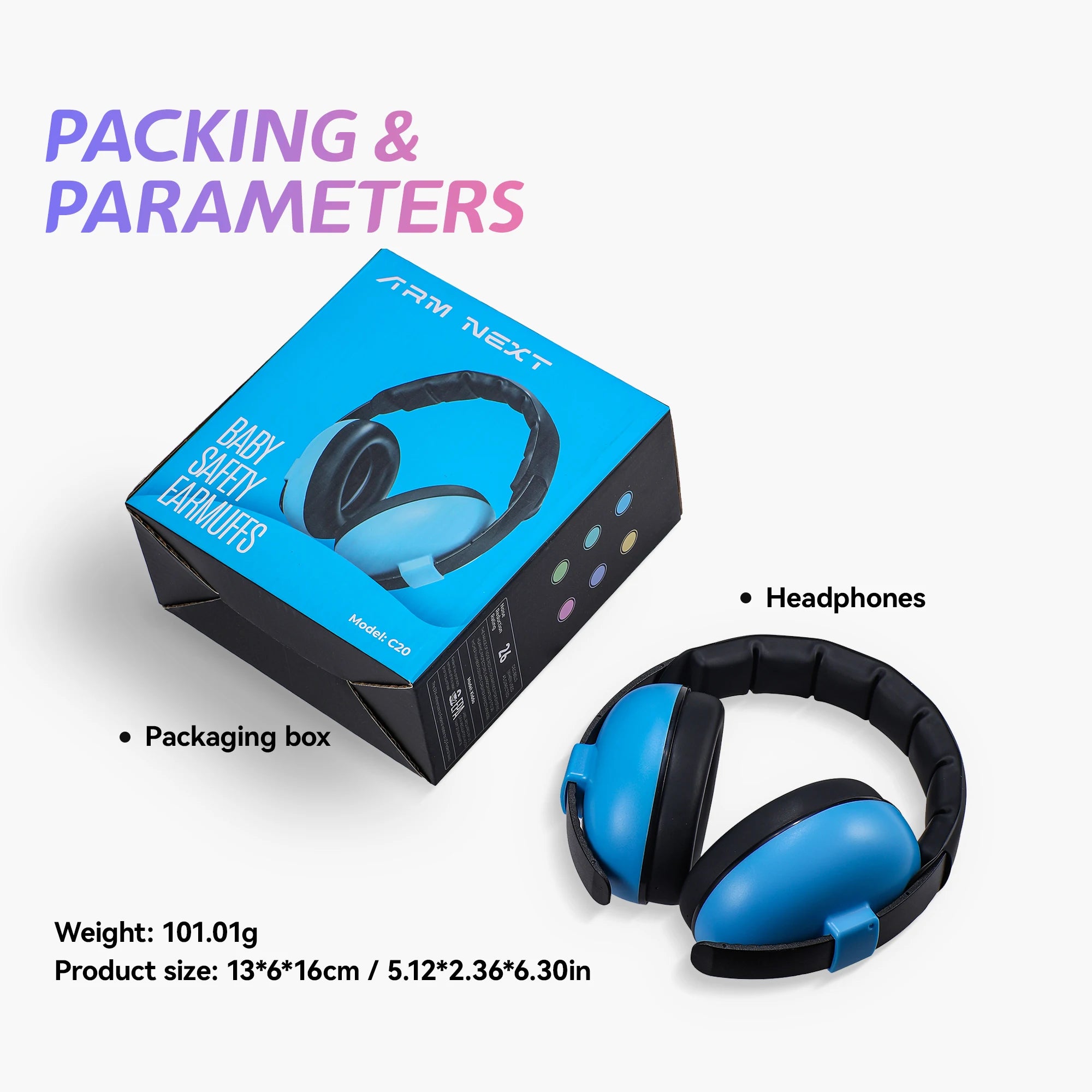 Anti Noise Child Earmuff Baby Ears Protection Children Sleep Ear Stretcher Headphones Sleeping Earplugs 1pc
