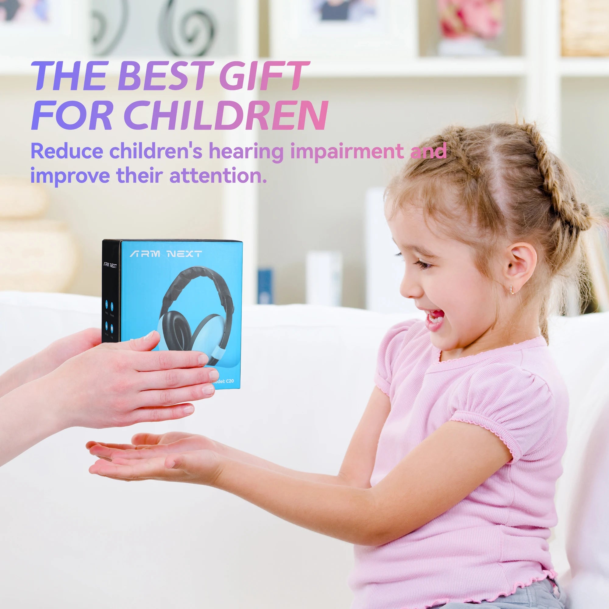 Anti Noise Child Earmuff Baby Ears Protection Children Sleep Ear Stretcher Headphones Sleeping Earplugs 1pc