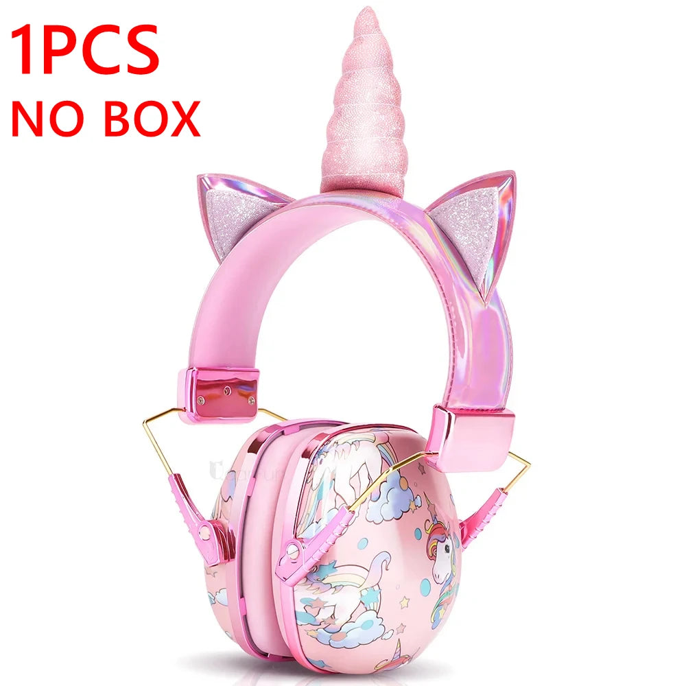 Cute Kids Ear Protection Noise Earmuffs Noise Reduction Ear Defenders Autism Children Sound Sensitivity Noise Damper Kids Gifts