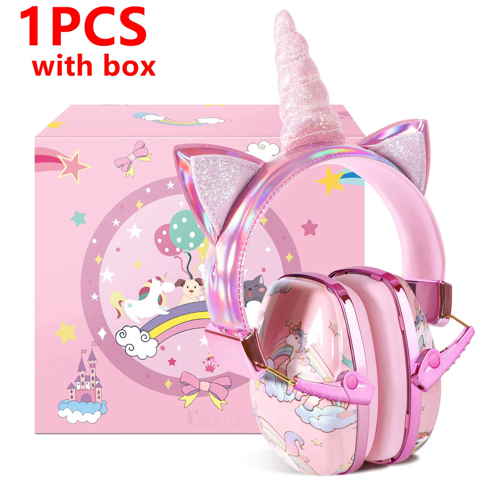Cute Kids Ear Protection Noise Earmuffs Noise Reduction Ear Defenders Autism Children Sound Sensitivity Noise Damper Kids Gifts