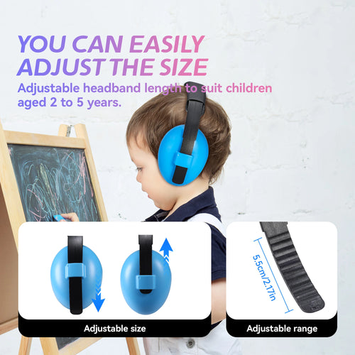 Anti Noise Child Earmuff Baby Ears Protection Children Sleep Ear Stretcher Headphones Sleeping Earplugs 1pc
