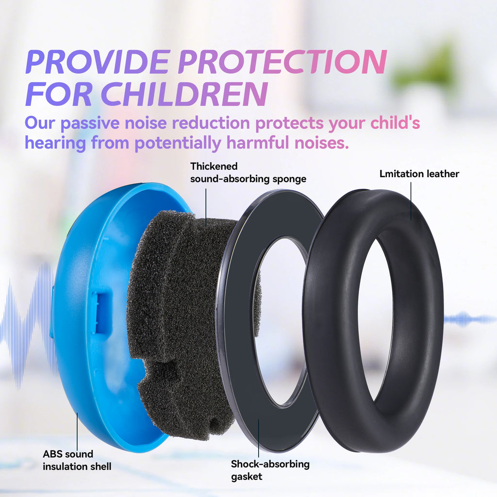 Anti Noise Child Earmuff Baby Ears Protection Children Sleep Ear Stretcher Headphones Sleeping Earplugs 1pc