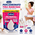 Tira Manchas Sem Cloro 1kg - Remove Manchas Difíceis Café Vinho Gordura - Pó Oxigênio Ativo Seguro