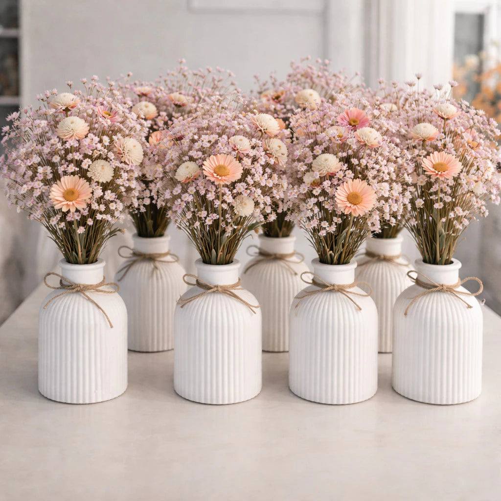 kit com 15 vasos para centro de mesa para casamento, aniversário, chá de bebê ,Aniversário de 15 Anos, Batizado