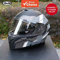 Conjunto De Pacote De Capacete De Motocicleta Com Lente Flip Dupla Plug and Play Sem Configuração De Modificação